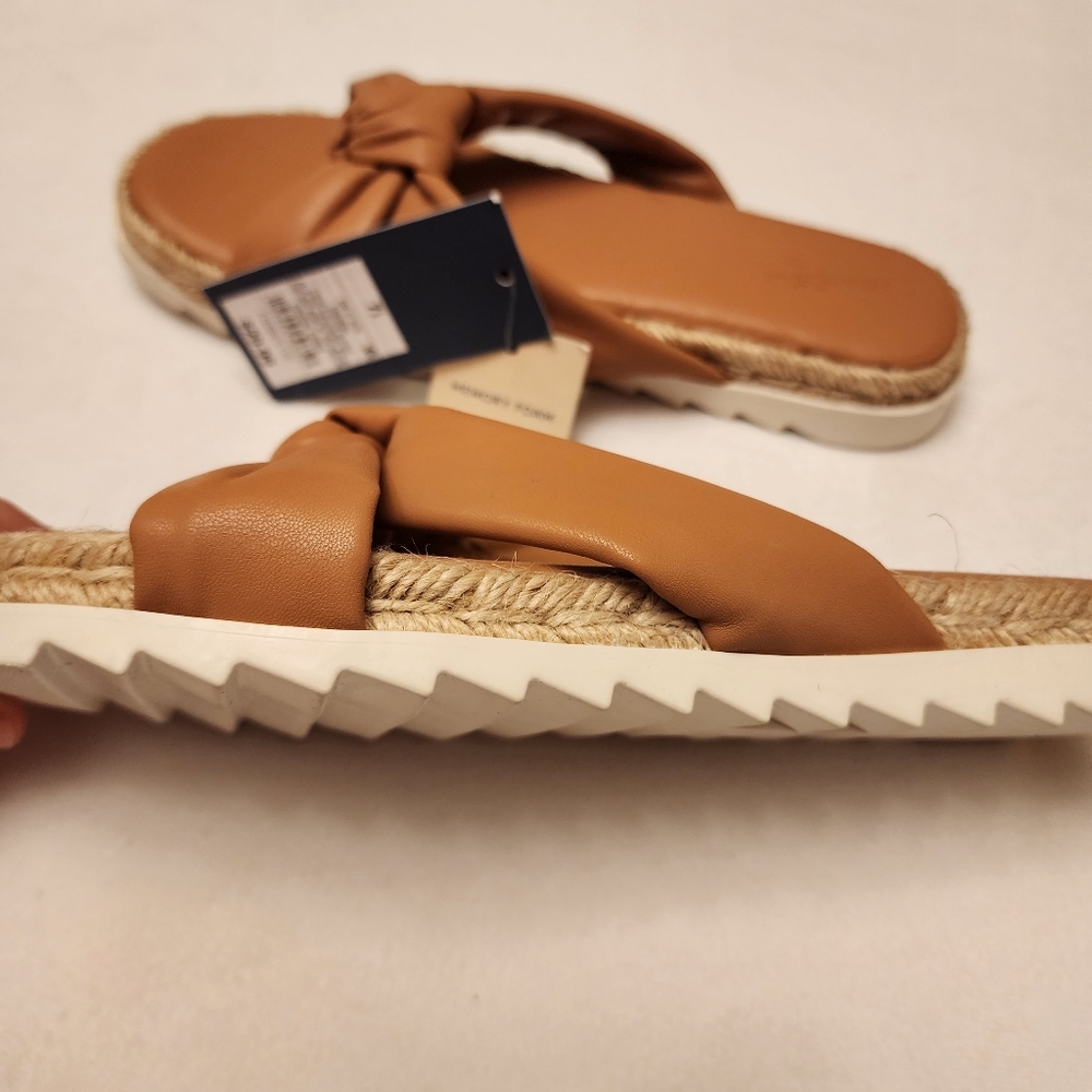 Knotted Espadrilles Slide On Sandals Size 7.5 NWT - Picture 9 of 9